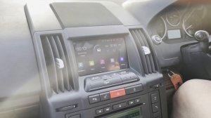 Land Rover Freelander 2 radio dash upgrade to Android 10.0 Installation Review CarPlay Googlemaps