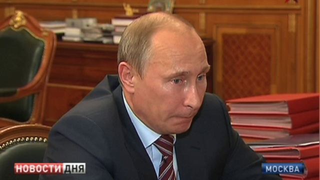 В. Путин и А. Крайний обсудили законопроект о любительском р