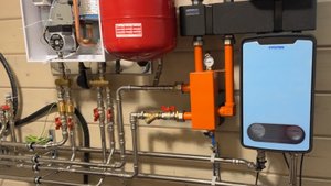 водяной теплый пол, вода, канализация, котельная