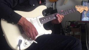 The Final Countdown ORIGINAL GUITAR solo cover