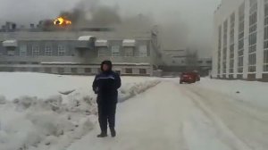 03.01.2014 Пожар на Автозаводе (Ижевск)