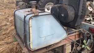 Комбайн Полесье УЭС—280 с 3 жатками в комплекте,2007г экспресс обзор от Алексея Запевалова