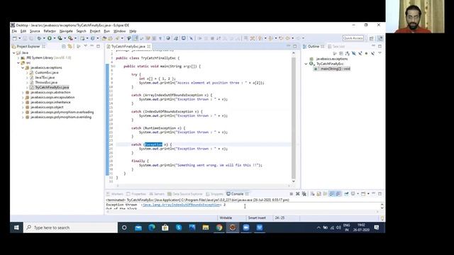 #6 Core Java | Exception Handling смотреть онлайн