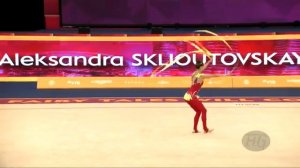 SKLIOUTOVSKAYA-LOPEZ Aleksandra (PUR) - 2019 Rhythmic Worlds, Baku (AZE) - Qualifications Ribbon