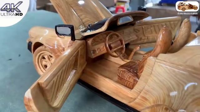 Woood Carving-Porsche 911 (1989) Better wooding art смотреть онлайн