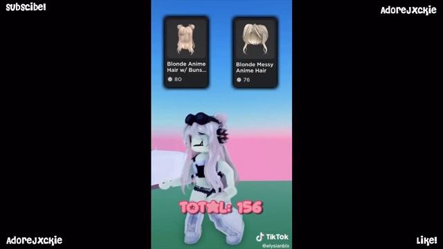 ROBLOX GIRL HAIR COMBO IDEAS (TIKTOK COMPILATION) смотреть онлайн