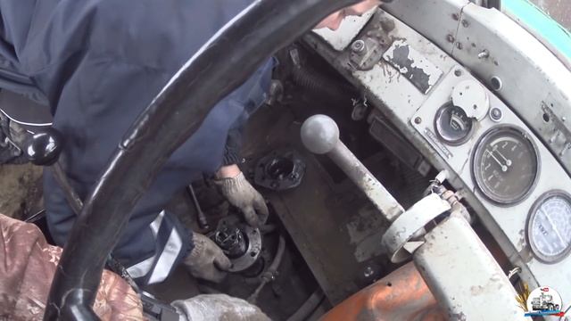 Обслуживание Т-150К "Гены" и обучение студента в его управлении.