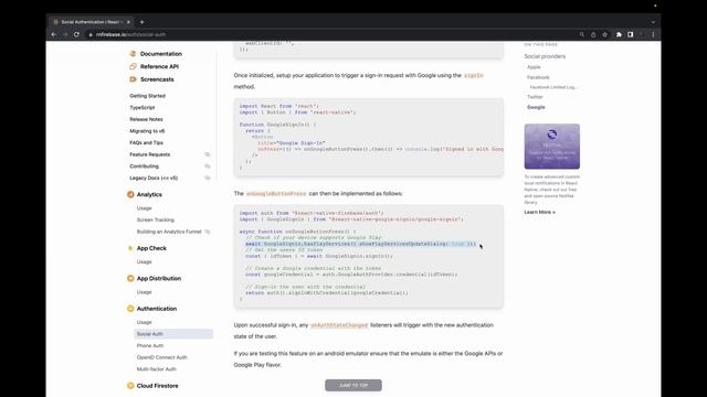 #8 Master Google Sign-In with Firebase: Simplify User Authentication | React Native Firebase Series