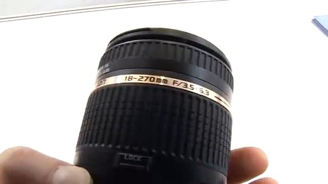 Объектив Tamron 18-270 Презентация на PhotoWebExpo ru смотреть онлайн