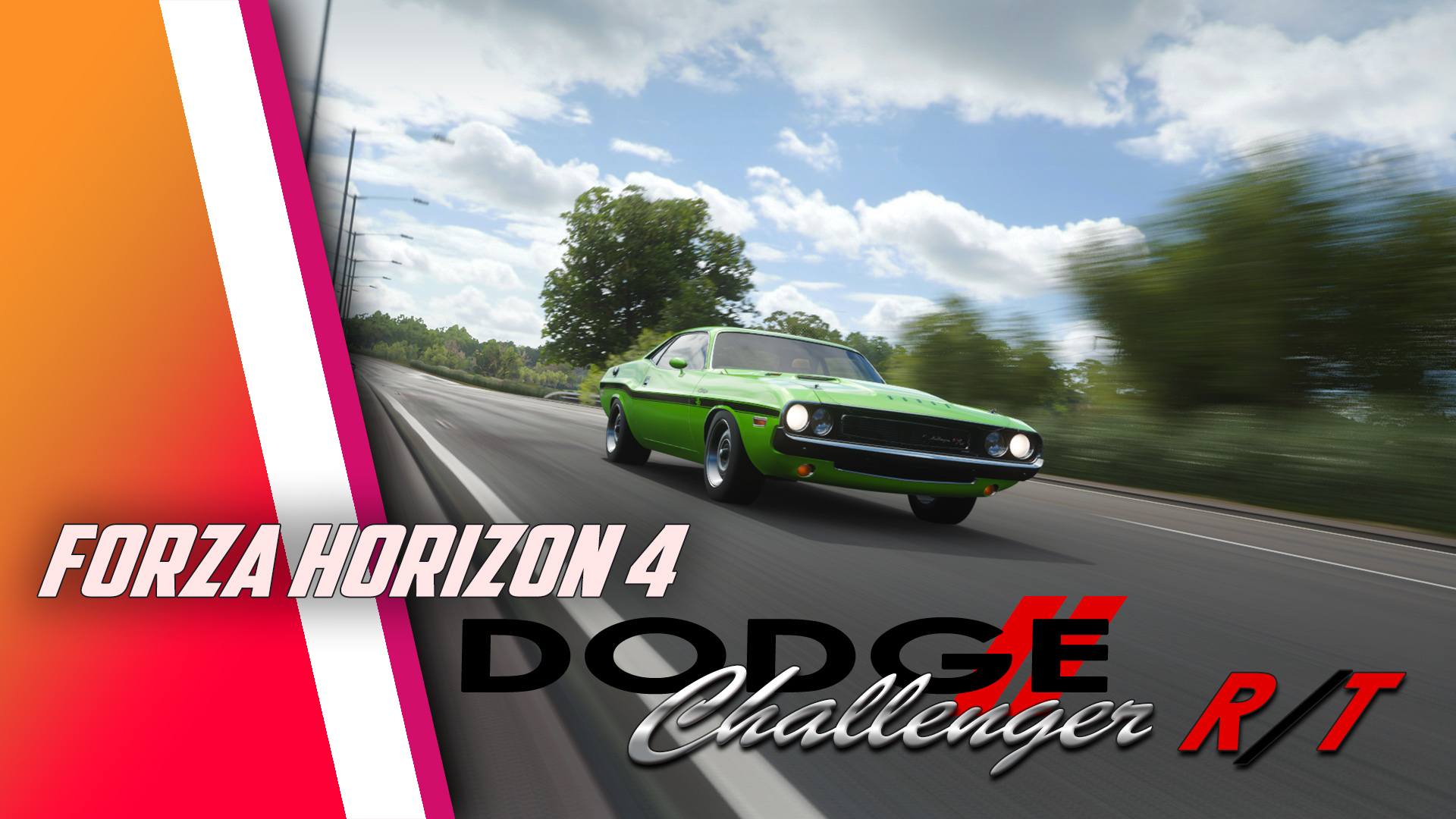 Forza Horizon 4. Dodge Challenger R/T '70. Покатушки и немного тюнинга.