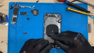 How to replace iPhone XR charging port (microphone)