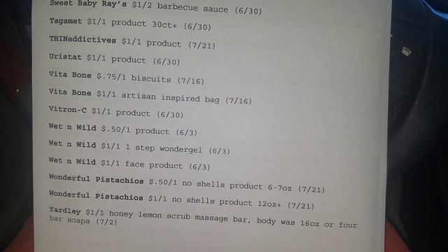 Coupon Inserts Preview for May 21st & 28th | List of Coupon Providers in Description Box