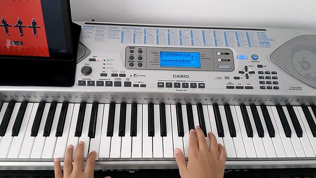 Kraftwerk - Das Model Keyboard Piano Cover (3D version) | Elektro Dark смотреть онлайн