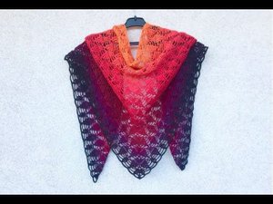 МК номер 46.Узор для шали крючком