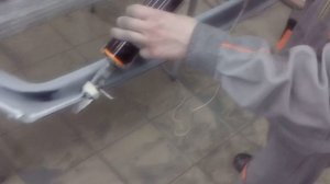 Самодельный пистолет для шовного герметика.