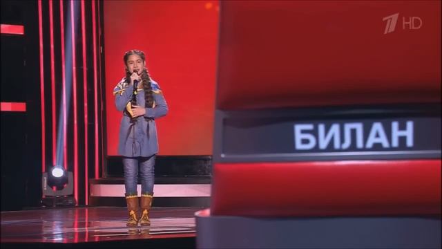 The Voice Kids 2 Russia 2015 Саида Мухаметзянова Су буйлап Вдоль реки смотреть онлайн