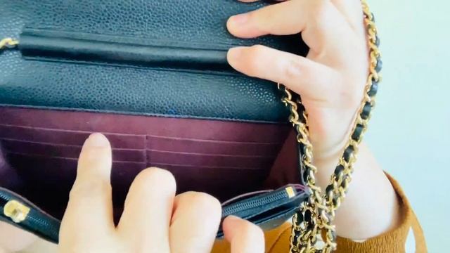 Chanel WOC Review | Classic Wallet on Chain in Caviar & Gold Hardware #chanel #chanelwoc смотреть онлайн