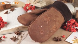 Приклеиваем стразы на варежки термоаппликатором