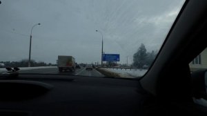 Дорога  Краснодар - Кропоткин. 18.02.21