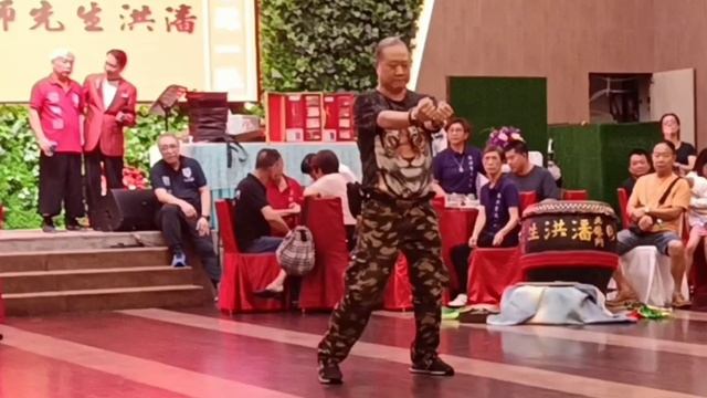 少林黑虎門 鐵怪 鄧文基 鐵線三展拳