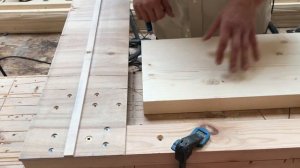 Как просто отпилить ступеньки