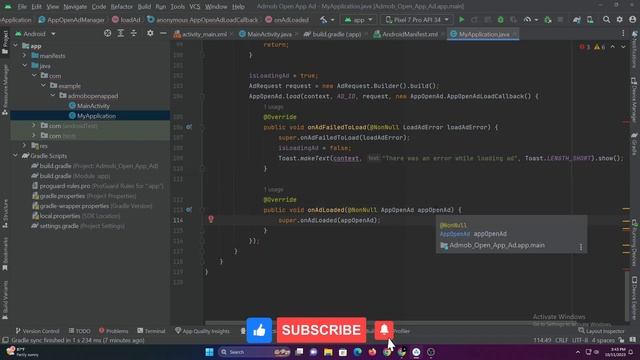 How to Implement App Open Ad in Android Studio Using Java смотреть онлайн