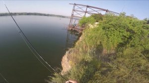Рыбалка со спиннингом на ЛУГАНЩИНЕ! Исаковское водохранилище.  Река Белая.
