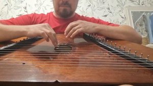 Инструмент (крезь), сделанный своими руками. Пробую звук.