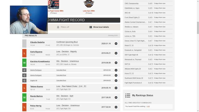 UFC 246: Клаудия Гаделья vs. Алекса Грассо