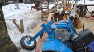 Домкрат опрокидыватель для мотоблока Нева.mp4