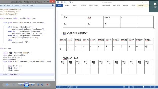 Output Problem || Array, isupper(), islower() || CBSE Class 12th CS смотреть онлайн