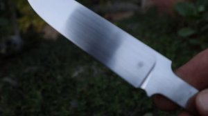 Клинок из стали Bohler m398, топовая сталь.