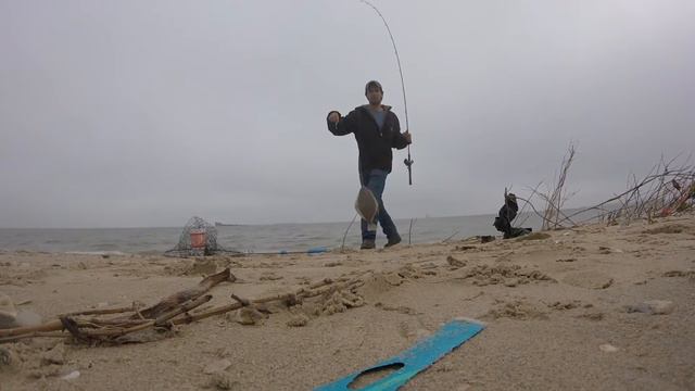 Flounder Fishing Pelican Island Galveston Tx (GoPro Hero+) смотреть онлайн
