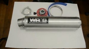 Обзор прямоточного глушителя WRS.