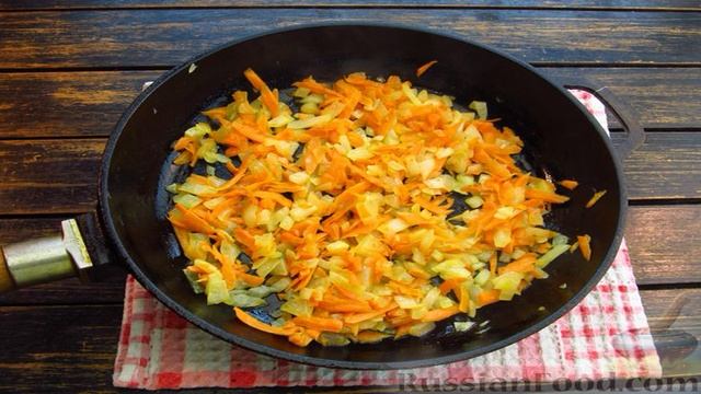 Суп с замороженными овощами и чечевицей