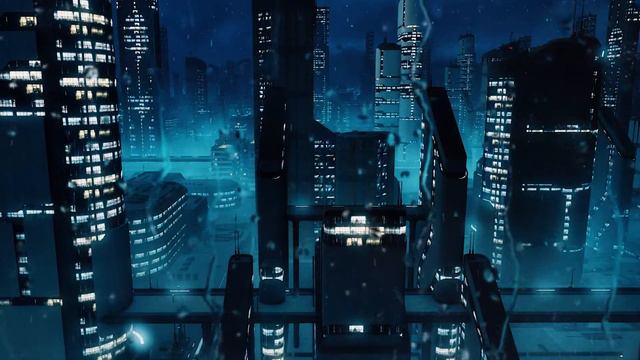 Cyberpunk City Ambience | Futuristic Music & Sounds