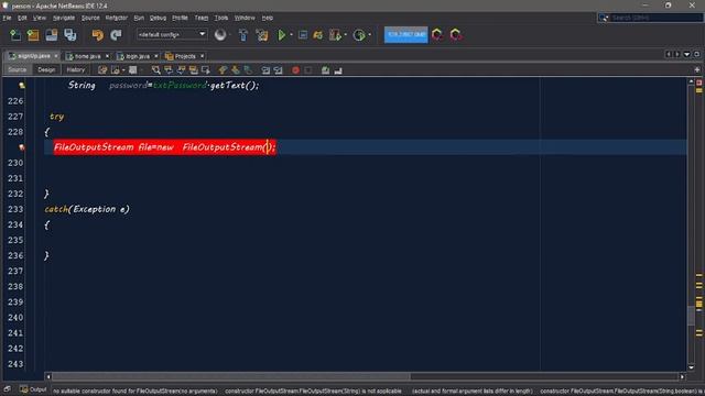 code GUI register form with a text file as your database ..java смотреть онлайн