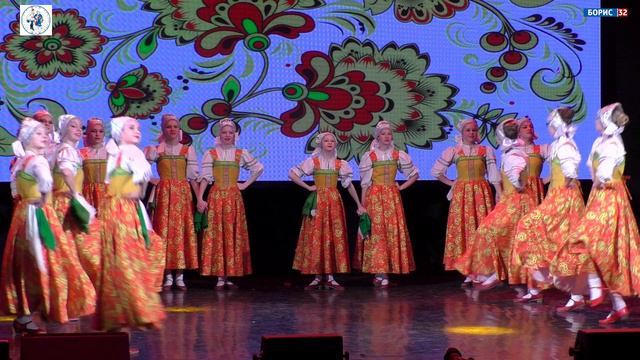 Праздничный юбилейный концерт ансамбля танца "Россияне". Танец "Девчата". 06.04.2024 год. смотреть онлайн