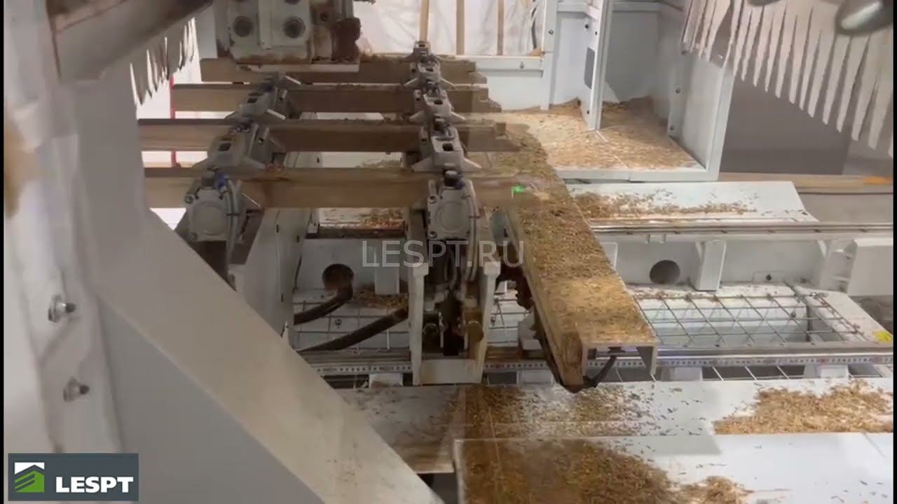 Шипорезный автомат с ЧПУ на 4 заготовки