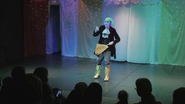Новогодний спектакль "Тайна золотого ключика". 2018г.