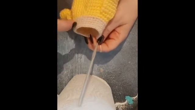 мк гномик крючком