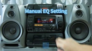 Panasonic SA-CH75 Hifi System & Sony SS-H771G Speaker Sound Test