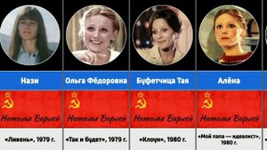 Наталья Варлей  33 роли в советском кино