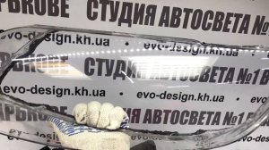 Audi Q7 замена линз улучшение ближнего света фар