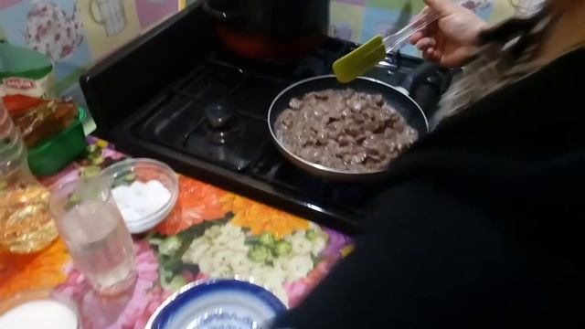Самые вкусные куриные желудочки с грибами и сметаной!!!