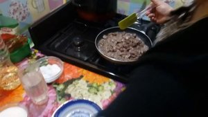 Самые вкусные куриные желудочки с грибами и сметаной!!!