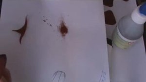 Канзаши.Роза с блестками.