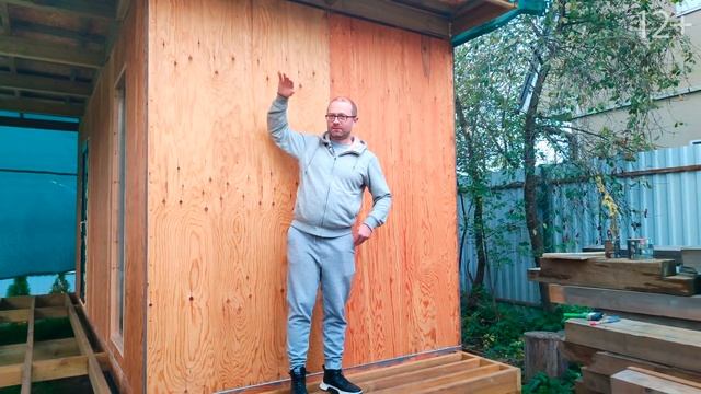 СИП панели из фанеры. Отделка внутри и снаружи сразу. Виллози Хаус