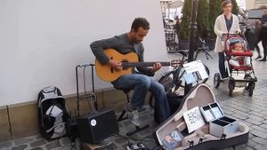 Amazing Flamenco Performance in Old Town in Krakow by Imad Fares