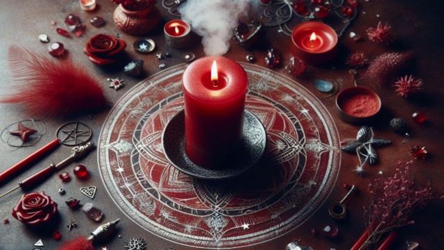 Тайные Ритуалы: Привлеки страсть с помощью любовного обряда с красной свечой